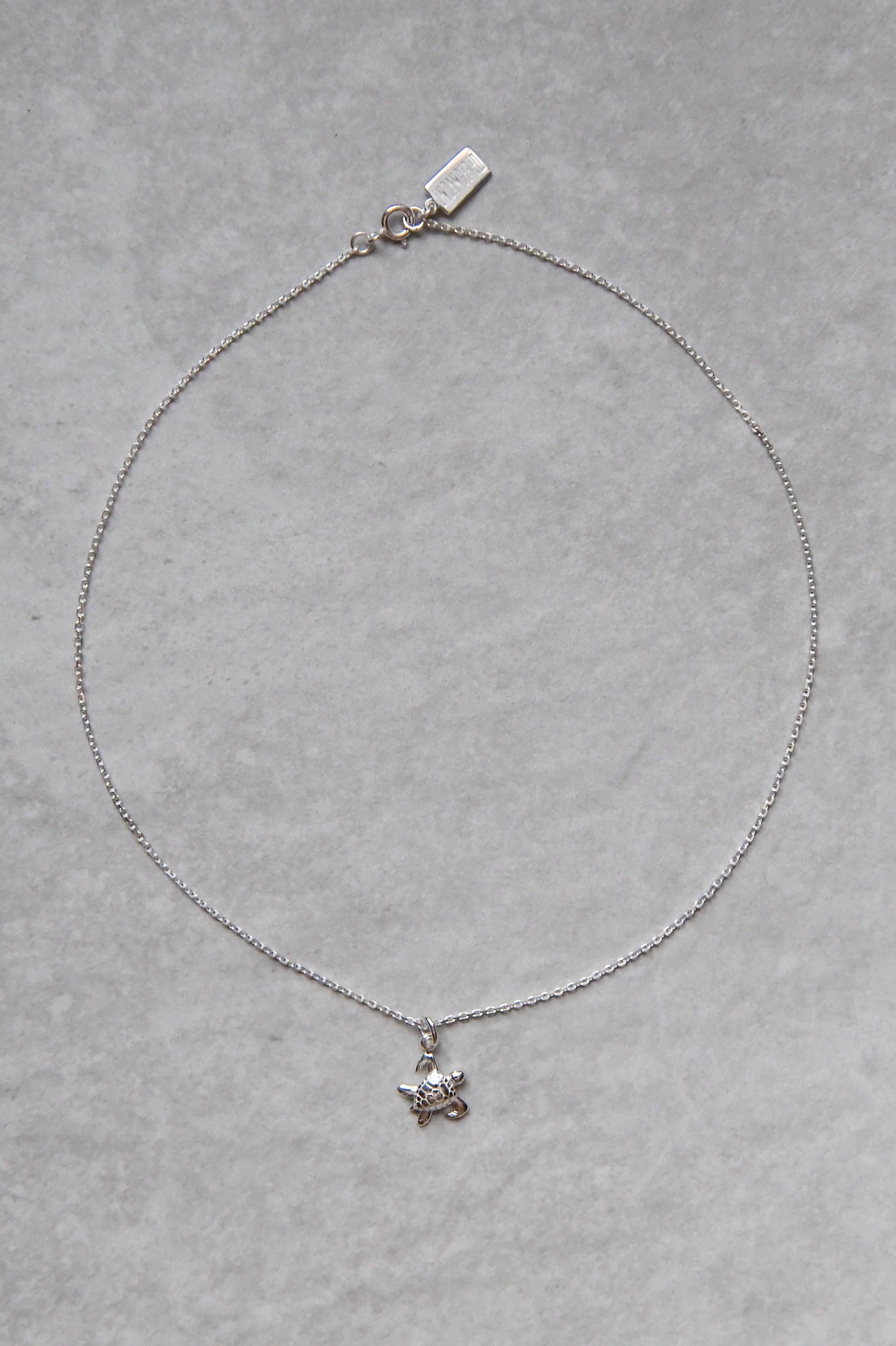 Mini-me Hawksbill turtle necklace